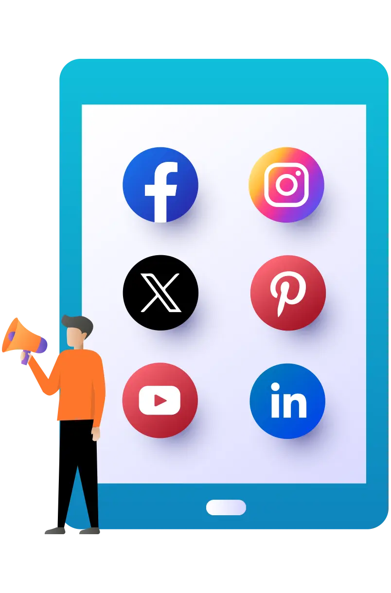 social media marketing banner
